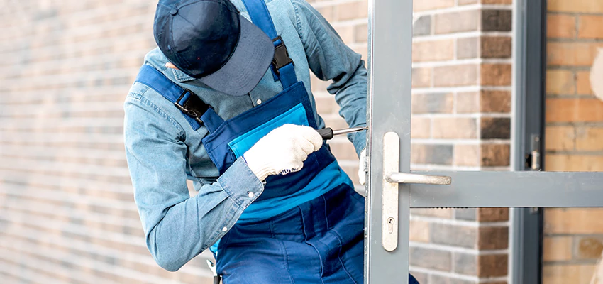 Pivot Storefront Door Locks Installation in Huron, California