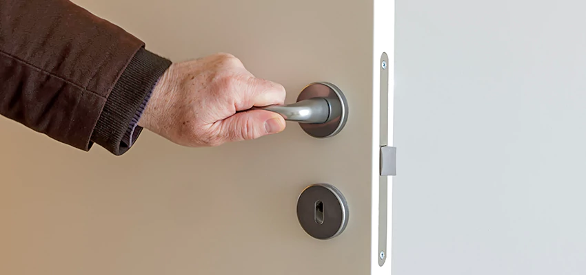 Restroom Locks Privacy Bolt Installation in Huron, California